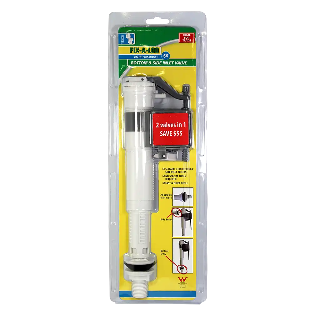 Bottom & Side Entry Inlet Valve