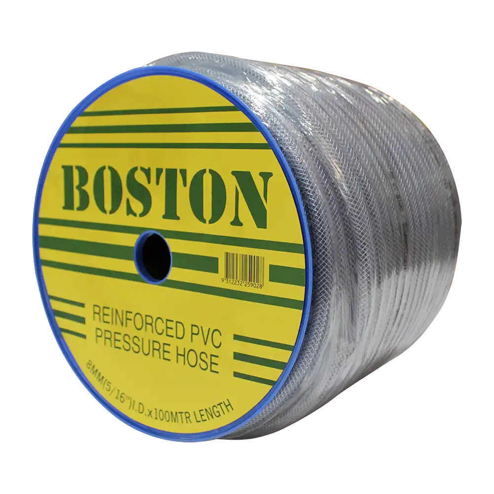 Clear PVC Reinforced Pressure Hose 8mm