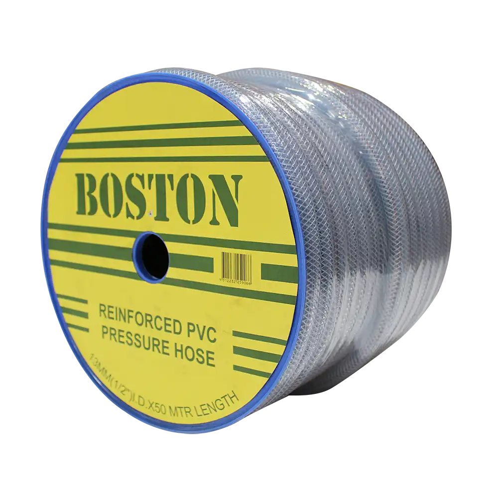 Clear PVC Reinforced Pressure Hose 13mm