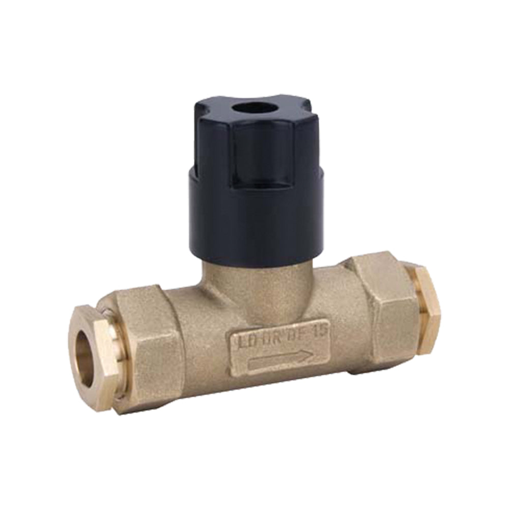 Non-Return Isolation Valve - 15mm, Lead Free