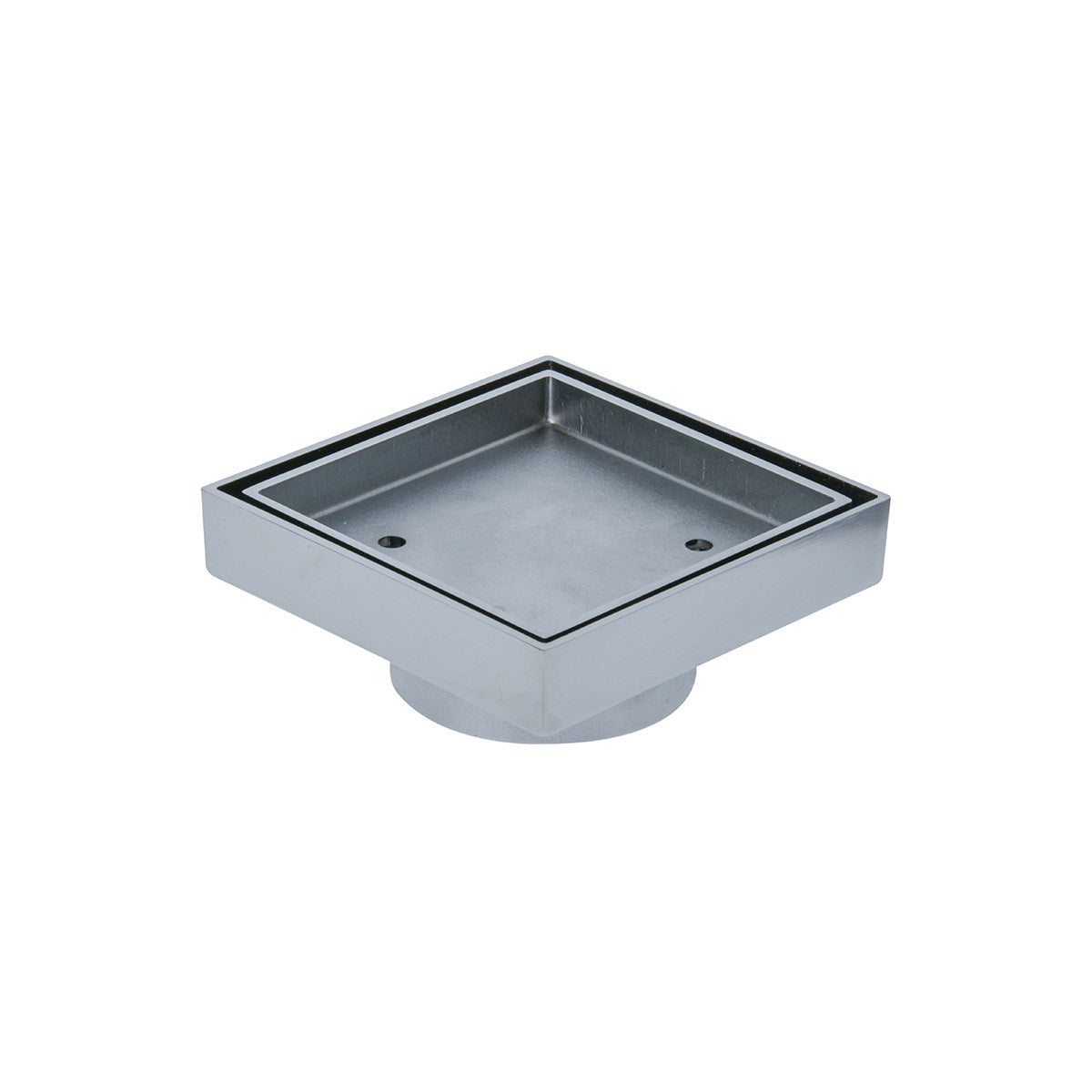 Tile Insert Floor Grate - Deluxe, Brass, 50mm to 100mm