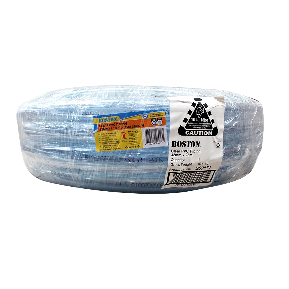 Clear PVC Tubing 32mm
