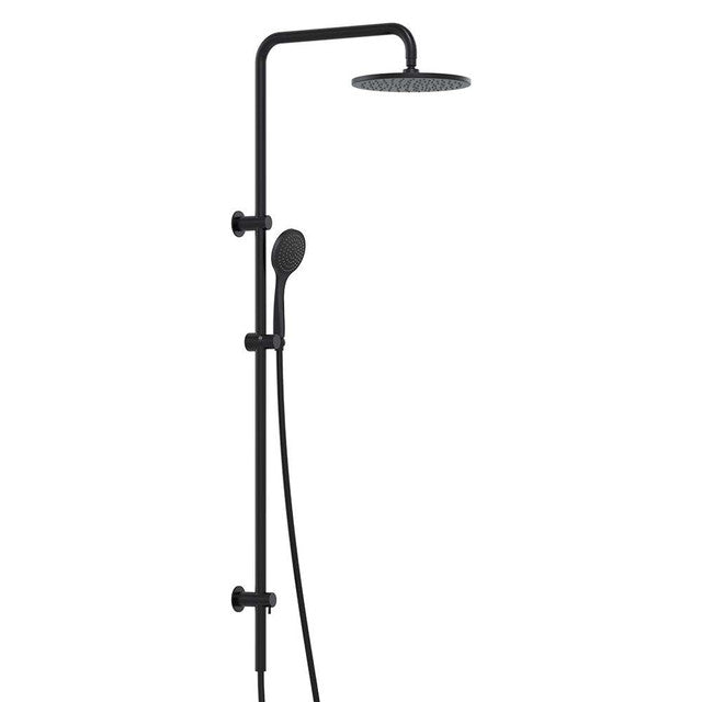 Cosmic Twin Waters™ Crane Arm - Bottom Inlet Matte Black Streamjet™