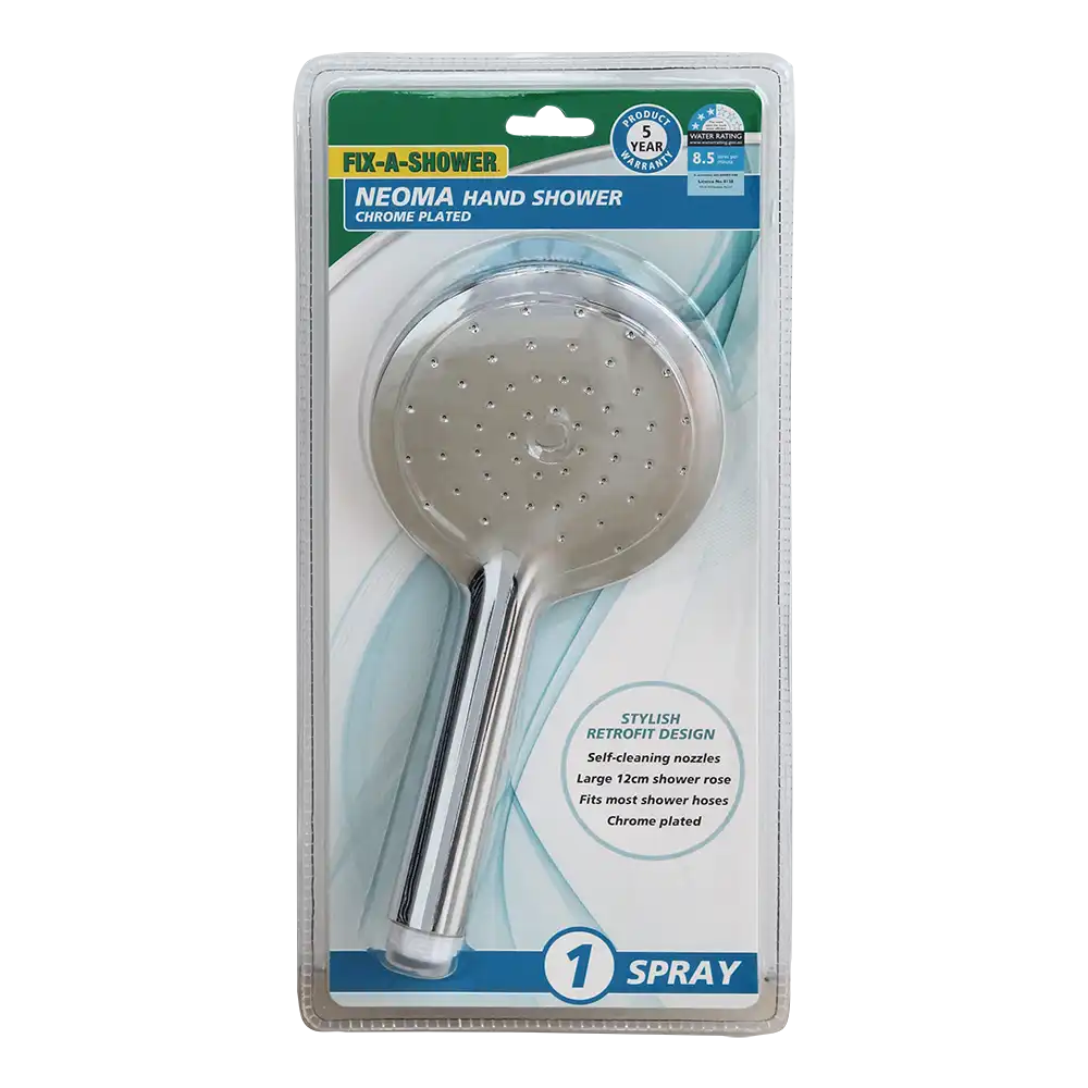 Neoma Hand Shower Piece – Chrome Plated
