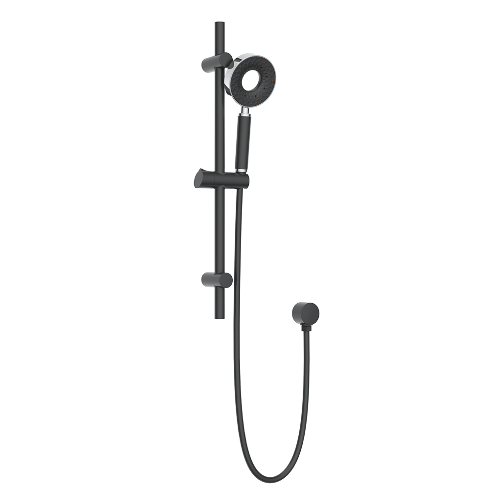 Ravi Shower Rail Kit – Matte Black