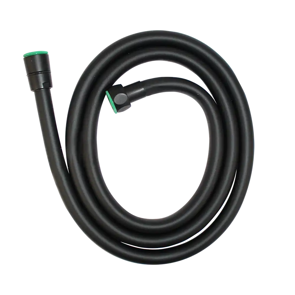 Shower Hose – Matte Black PVC 1.5m