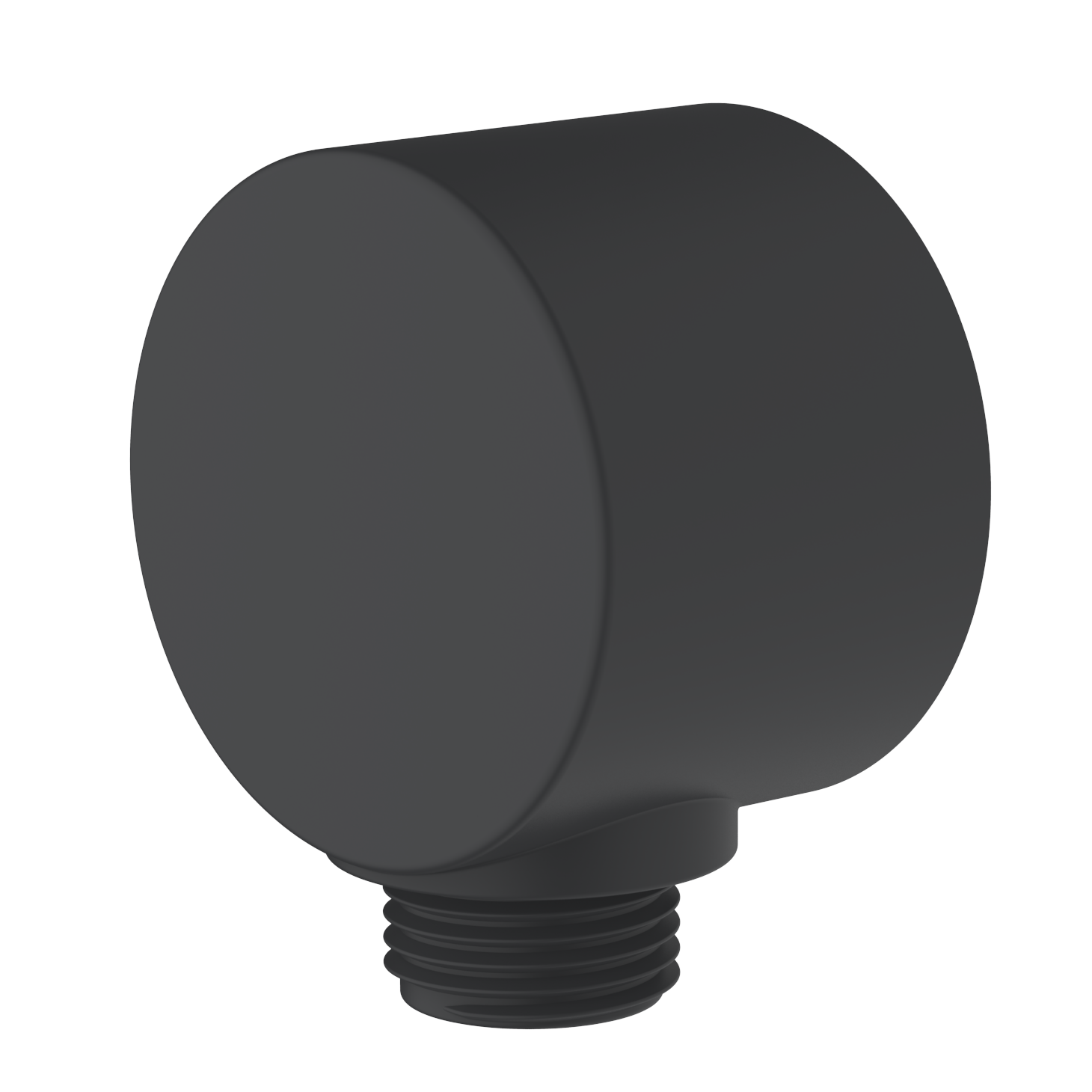 Shower Wall Elbow – Matte Black