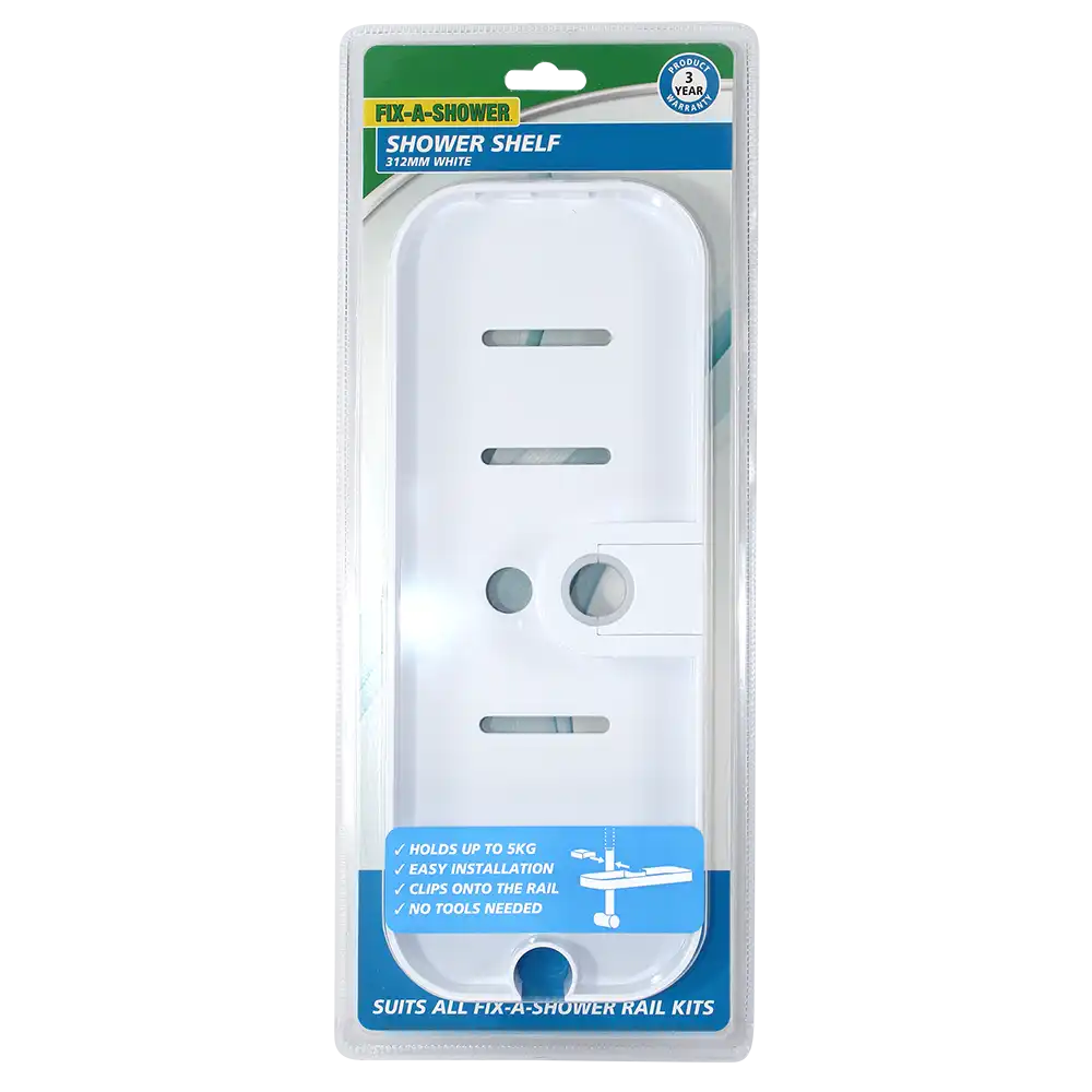 Shower Shelf – White