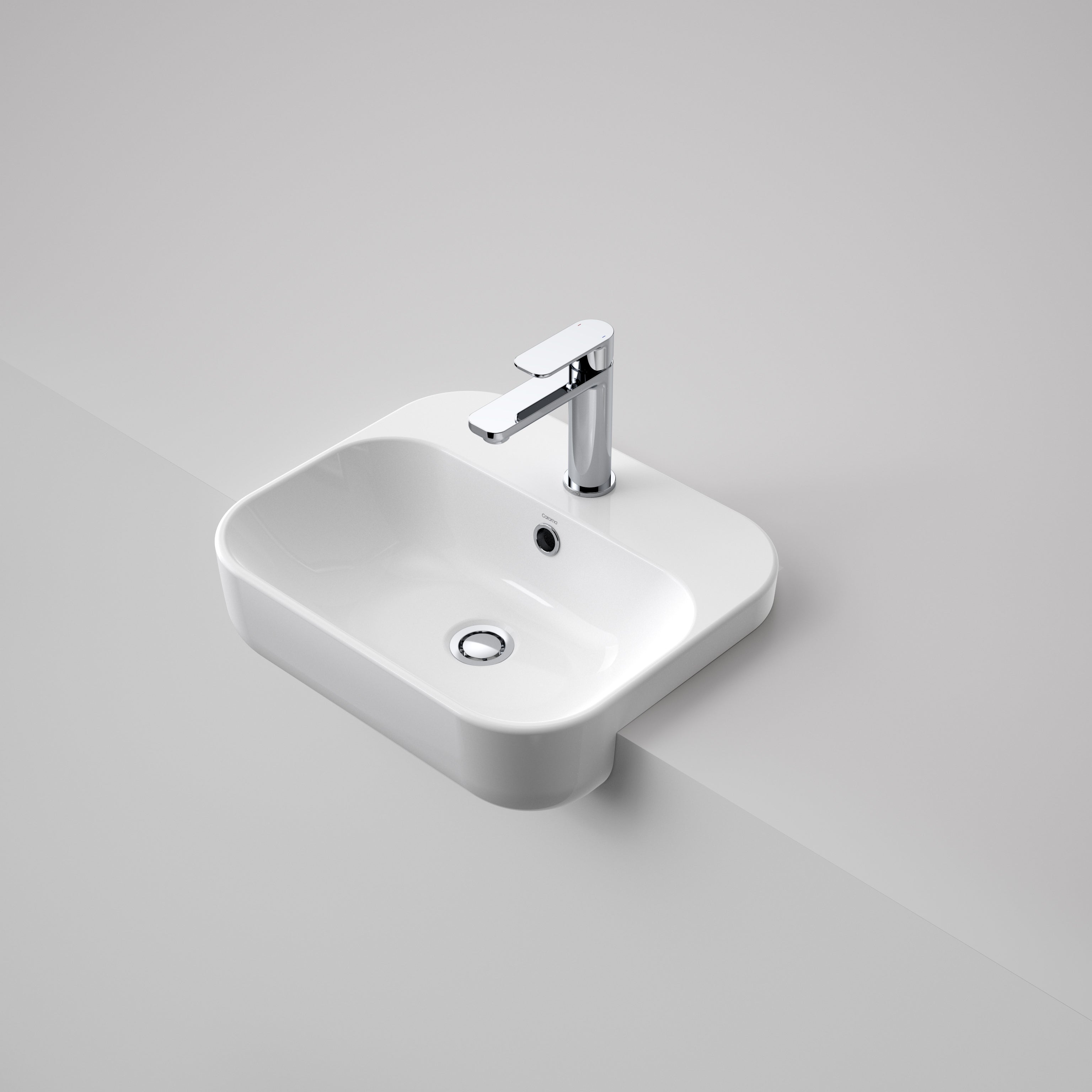 Luna Semi Recessed Basin 0TH