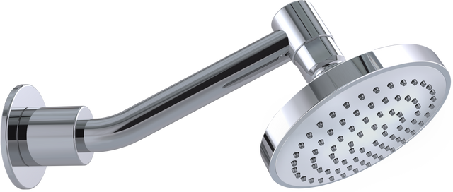 Streamjet™ Upswept Fixed Arm Chrome WELS 4 Star - 7.5L/min
