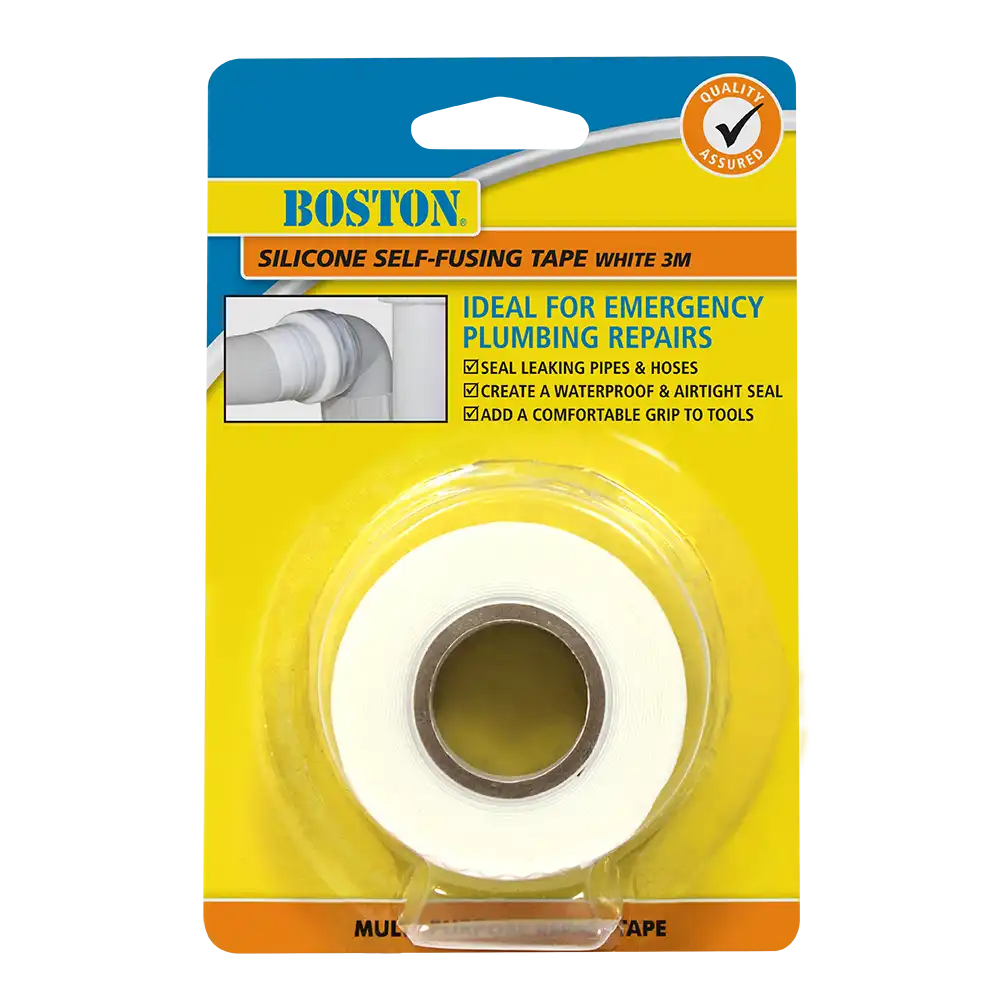 Boston Silicone Self-Fusing Tape White 3m