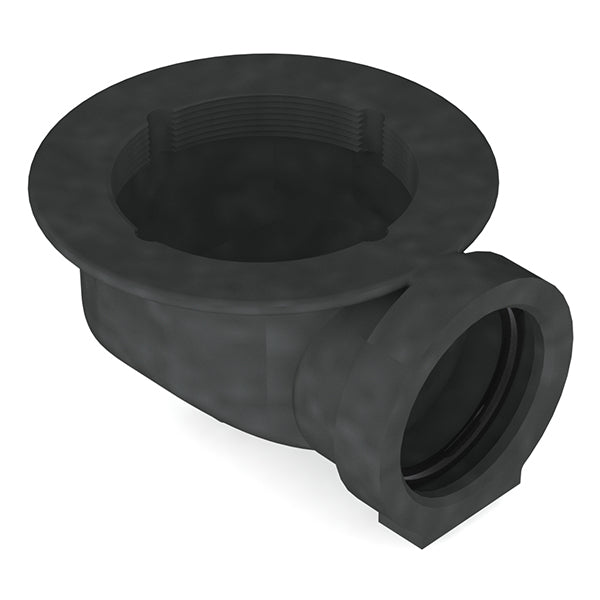 CI Floor Drain Balcony Body Assembly 50PVC/HDPE