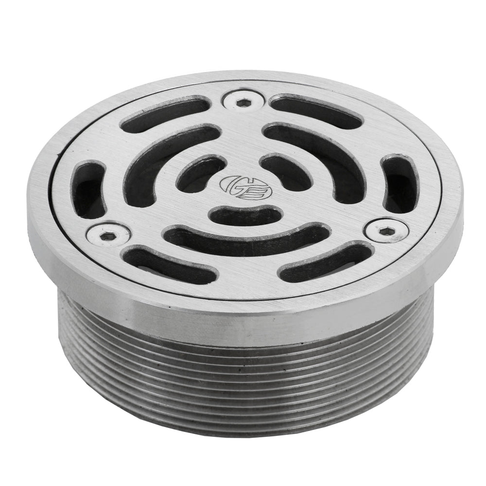 Stainless Steel Floor Drain Grate Assemby Round 100 x 80BSP