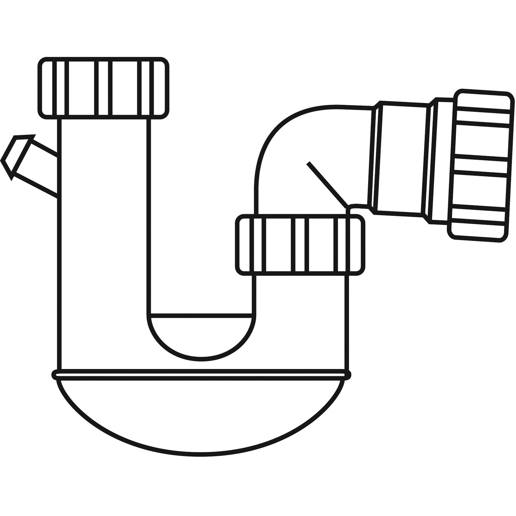 50MM P TRAP