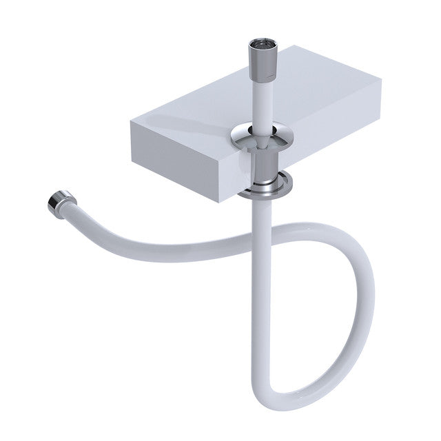 Hob Mount Set Chrome White/Chrome