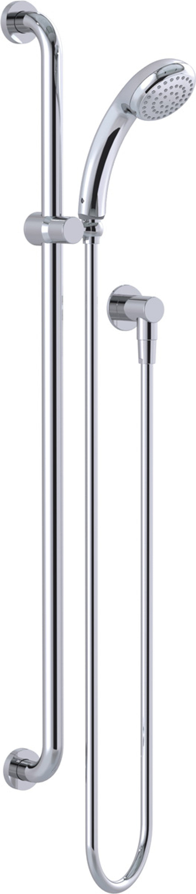 Comfort Rail Shower Chrome Princess WELS 3 Star - 9L/min