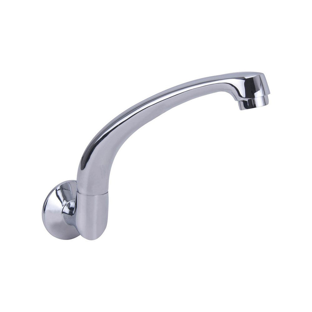 Swivel Wall Spout - Cast, Chrome Plated, 180mm, Lead Free