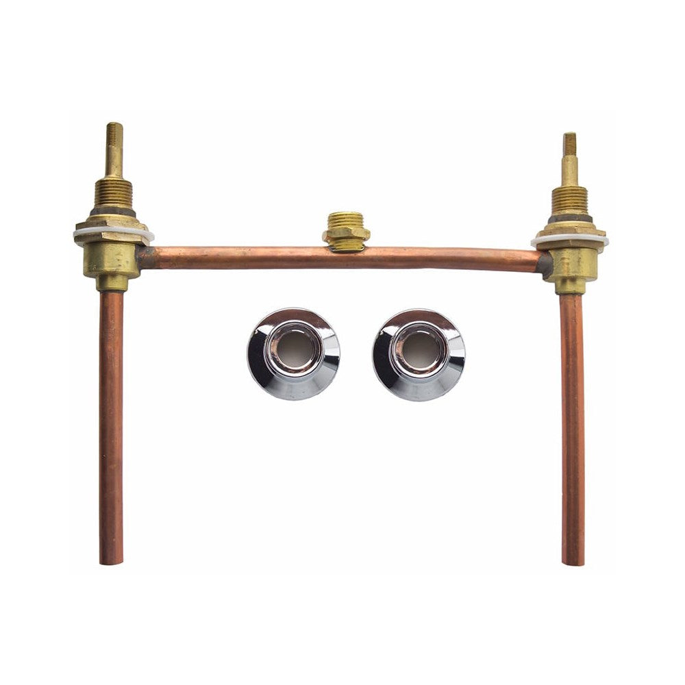 Hob Sink Set - Less Spout & Handles, Chrome Plated, Lead Free