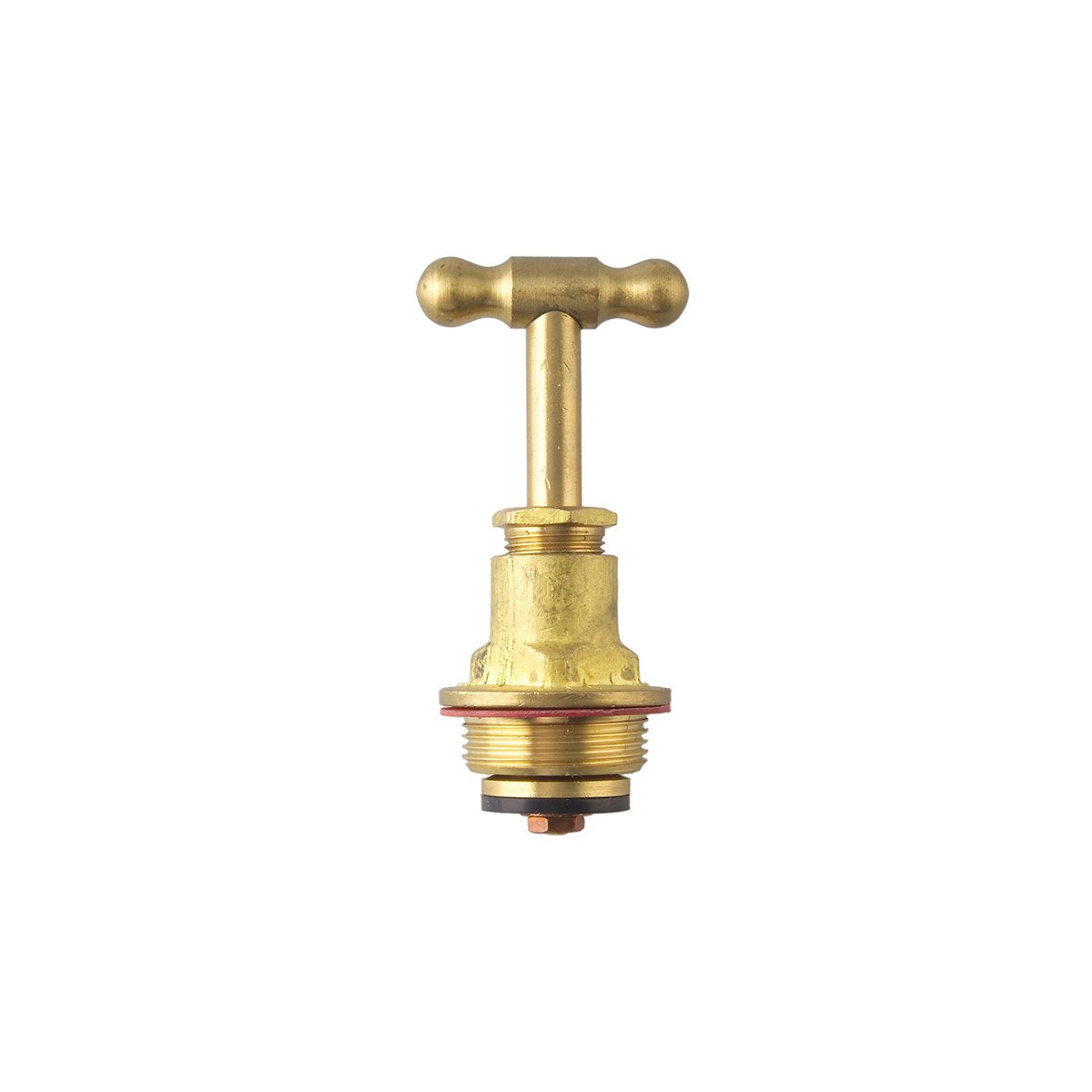 Top Assembly - T-Head, Gland Packed, 20mm Fullway, Rough Brass, Lead Free