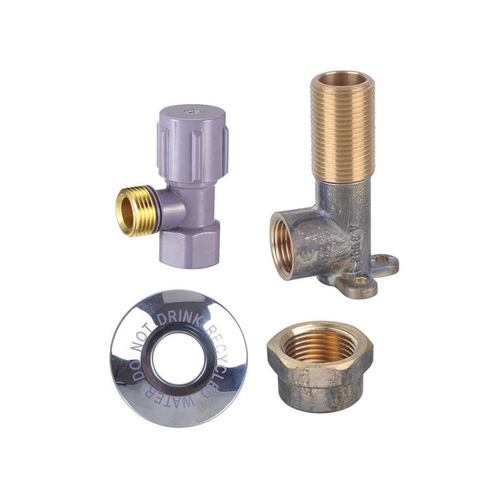 Washing Machine Recycled Water Kit — 18mm, DZR Brass