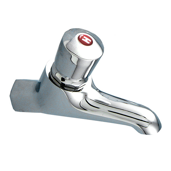 Ezy-Push® CP-BS Push Button Deluxe Bib Tap - Hot