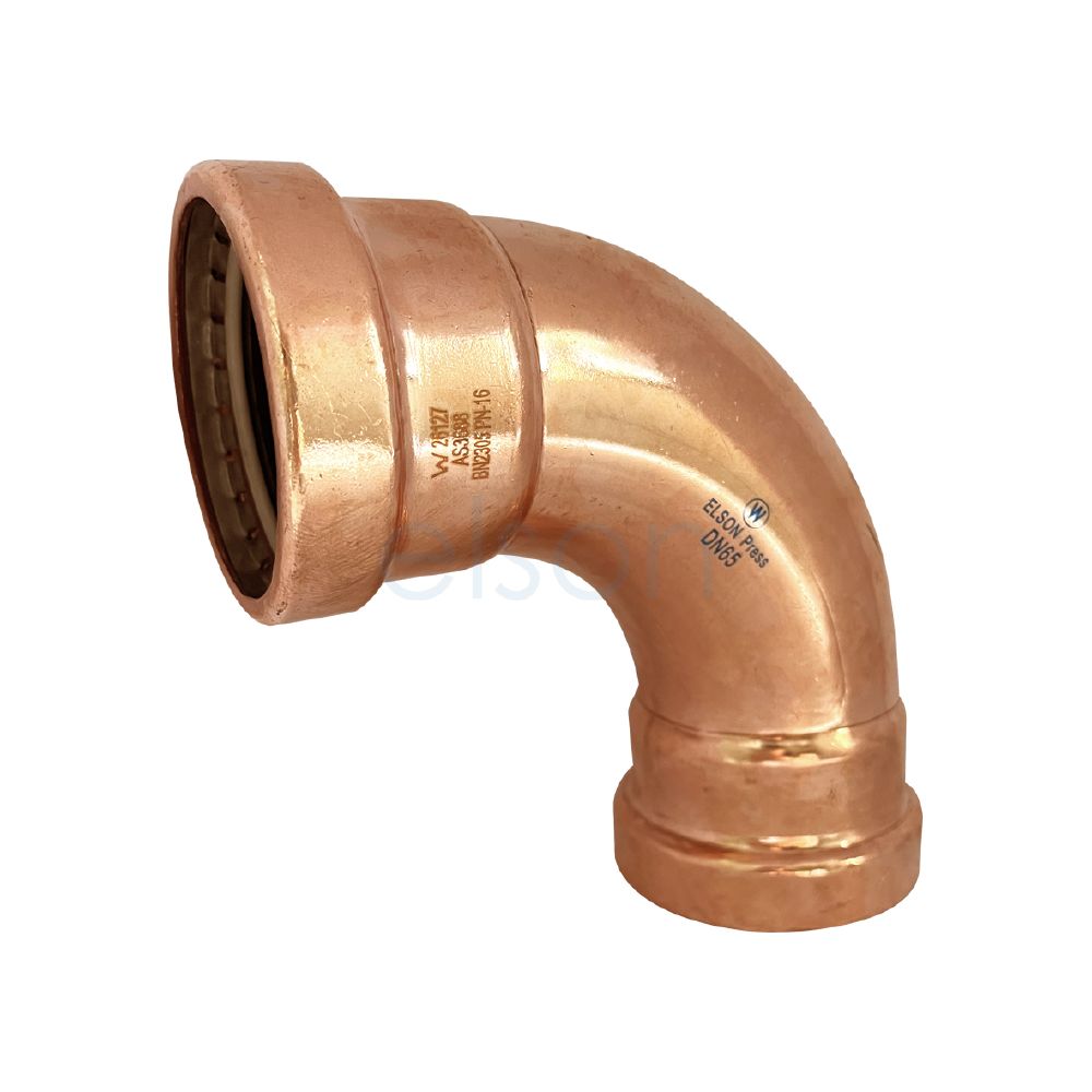 PRESS WATER NO.12 90D ELBOW FF