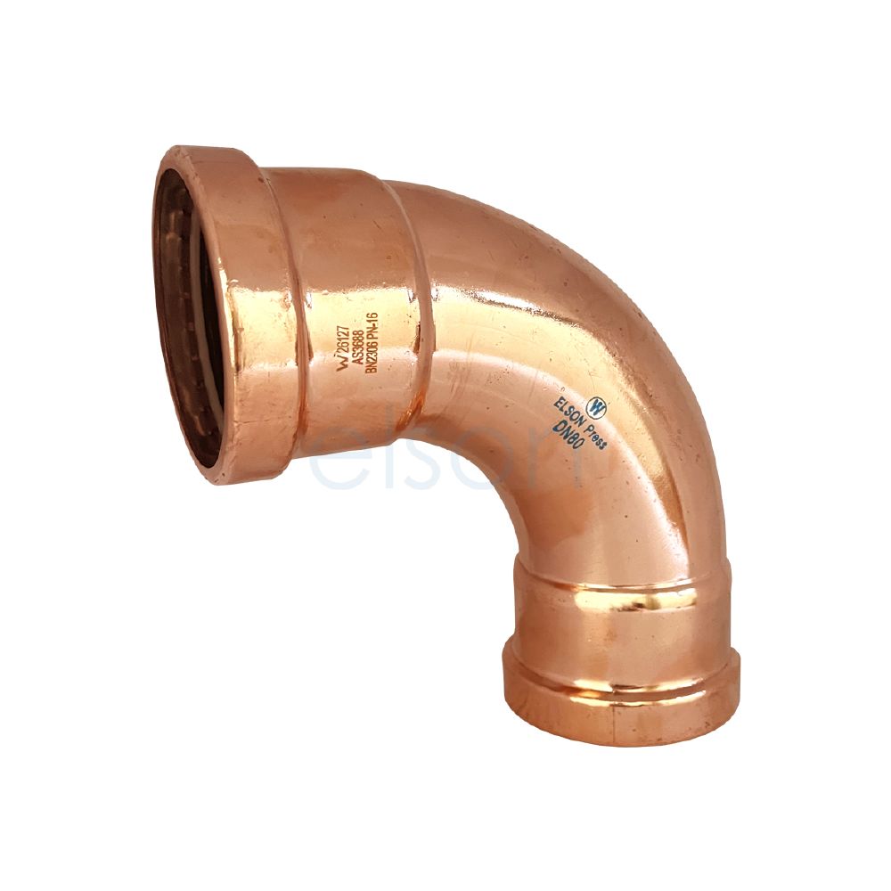 PRESS WATER NO.12 90D ELBOW FF