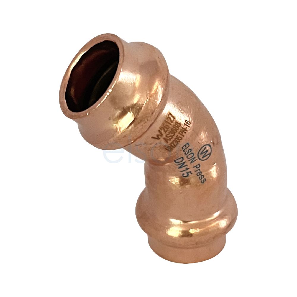 PRESS WATER NO.12 45D ELBOW FF