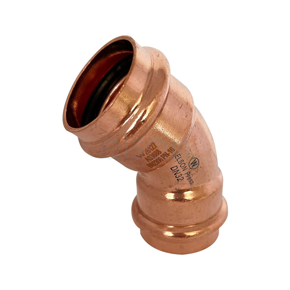 PRESS WATER NO.12 45D ELBOW FF