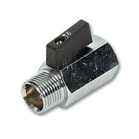 WaterMarked DZR Brass Mini Ball Valve M&F