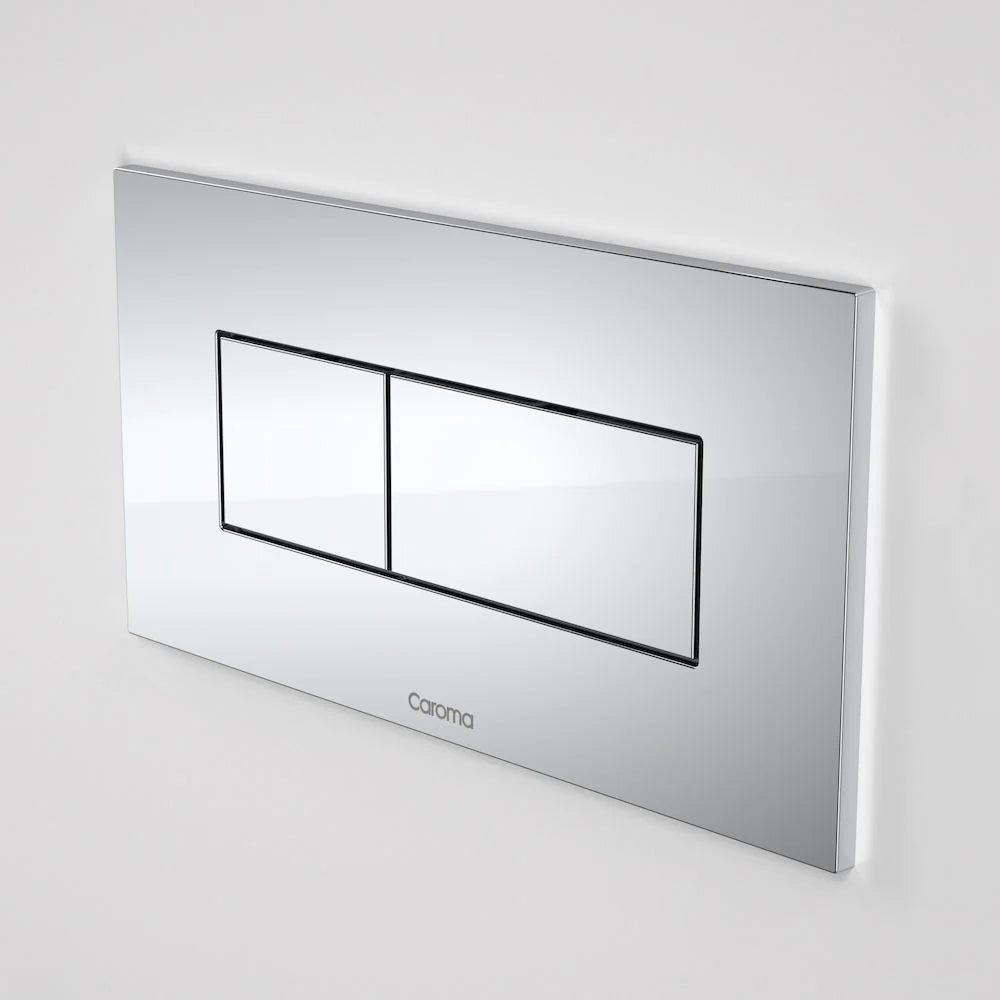 Invisi Series II® Rectangle Dual Flush Plate & Buttons (Metal) Chrome