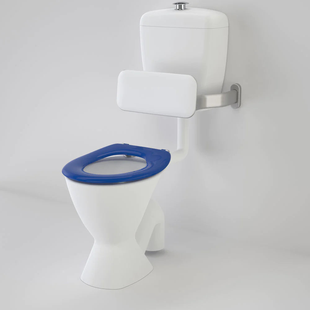 Care 300 Connector (S Trap) Suite with Backrest and Caravelle Care Single Flap Seat - Sorrento Blue