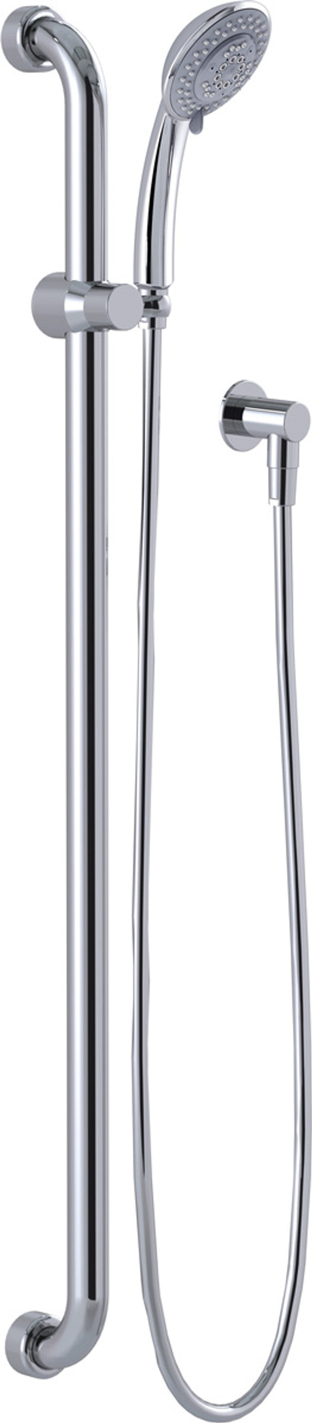 Hygienic Seal® Friction Slide Shower Kit Chrome WELS 3 Star - 9L/min Breeze