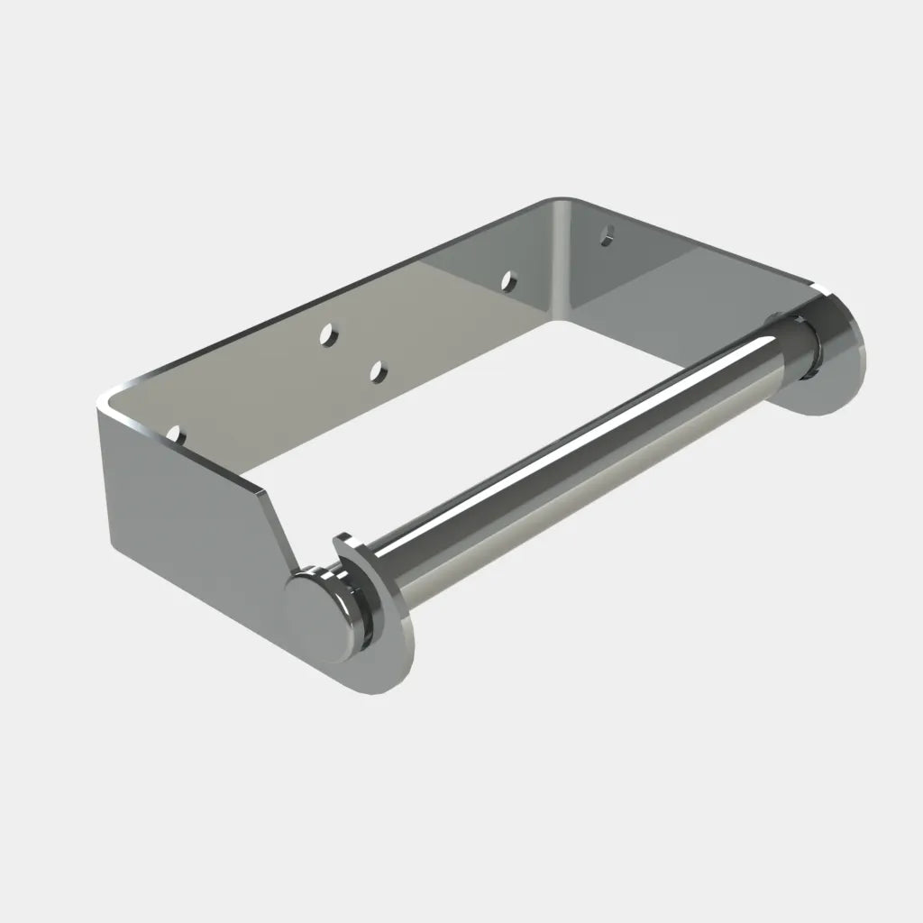 Toilet Roll Holder – Chrome Plated Steel