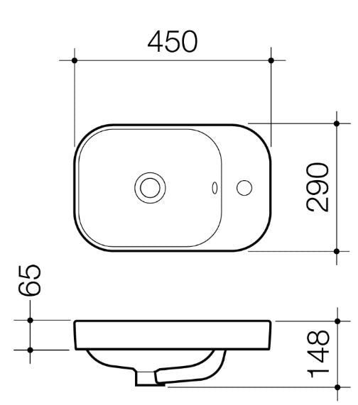 Luna Universal Inset Basin