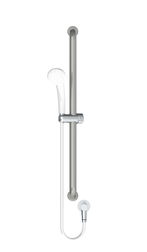 GalvinAssist® Hand Shower Kit with750x32 Stainless Steel Hygienic Grab Rail
