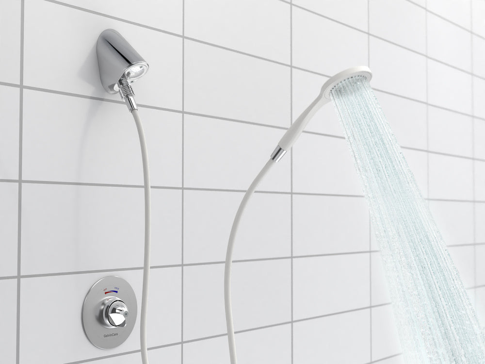 GalvinCare® CP-BS Mental Health Anti-Ligature Safe-Connect Shower Head with Connector