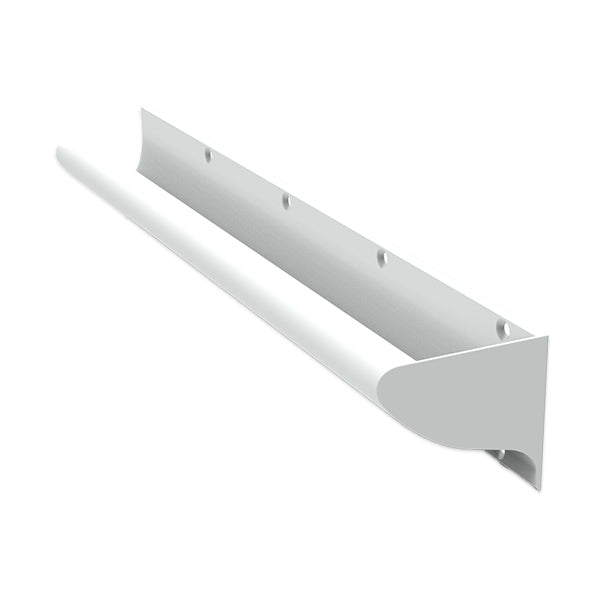 GalvinCare® Mental Health Anti-Ligature Grab Rail 700mm Powder Coated - LH (Vert or Horiz)