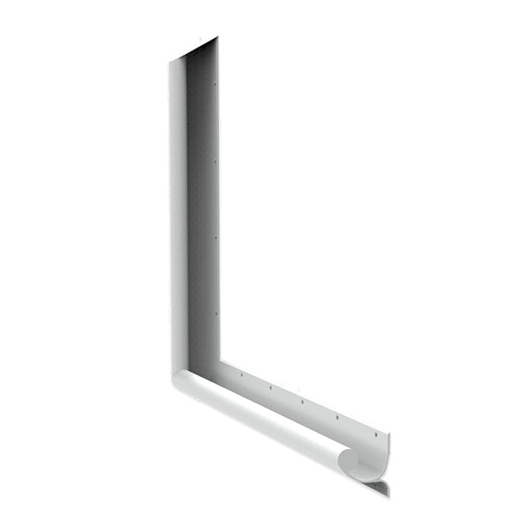 GalvinCare® Mental Health A/Ligature 90 deg Grab Rail 700x950mm Powder Coated - RH (Vert or Horiz)