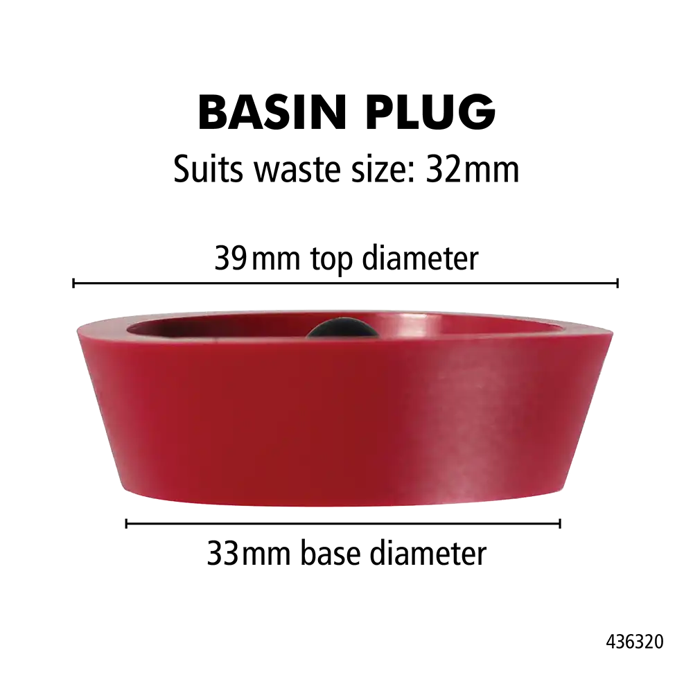 Basin Plug 32mm
