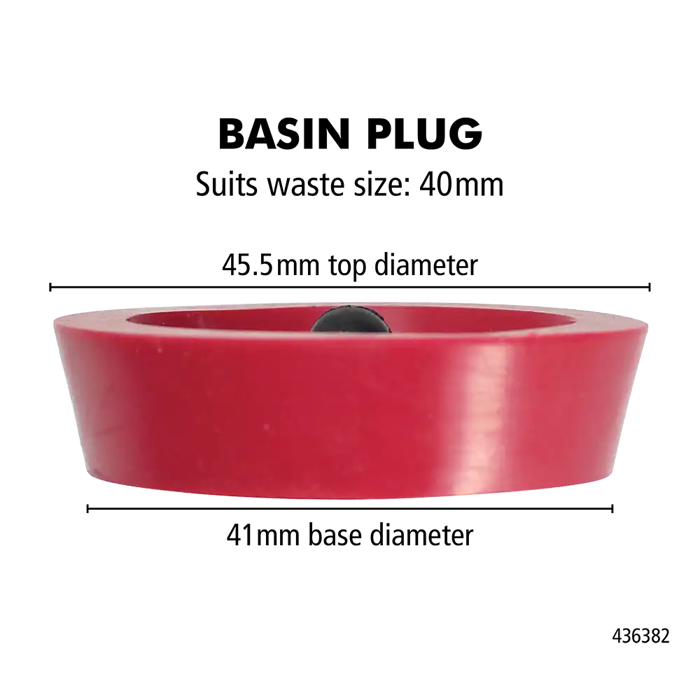 Basin Plug 40mm