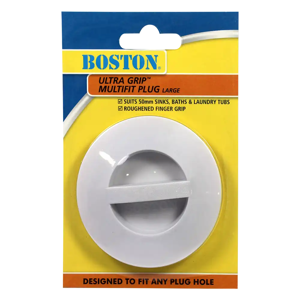 Large Multifit PVC Ultra Grip Plug 50-65mm