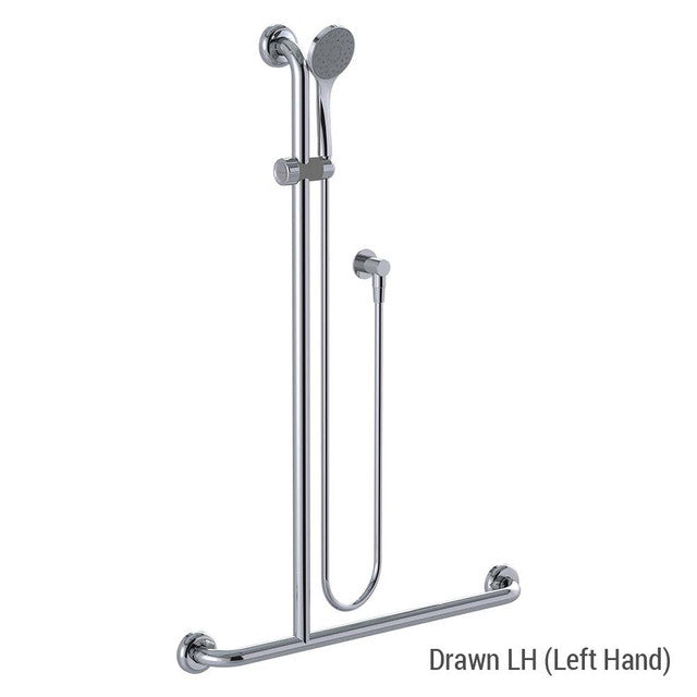 Bariatric Shower Kit 16 Chrome Hoscare® WELS 5 Star - 6L/min