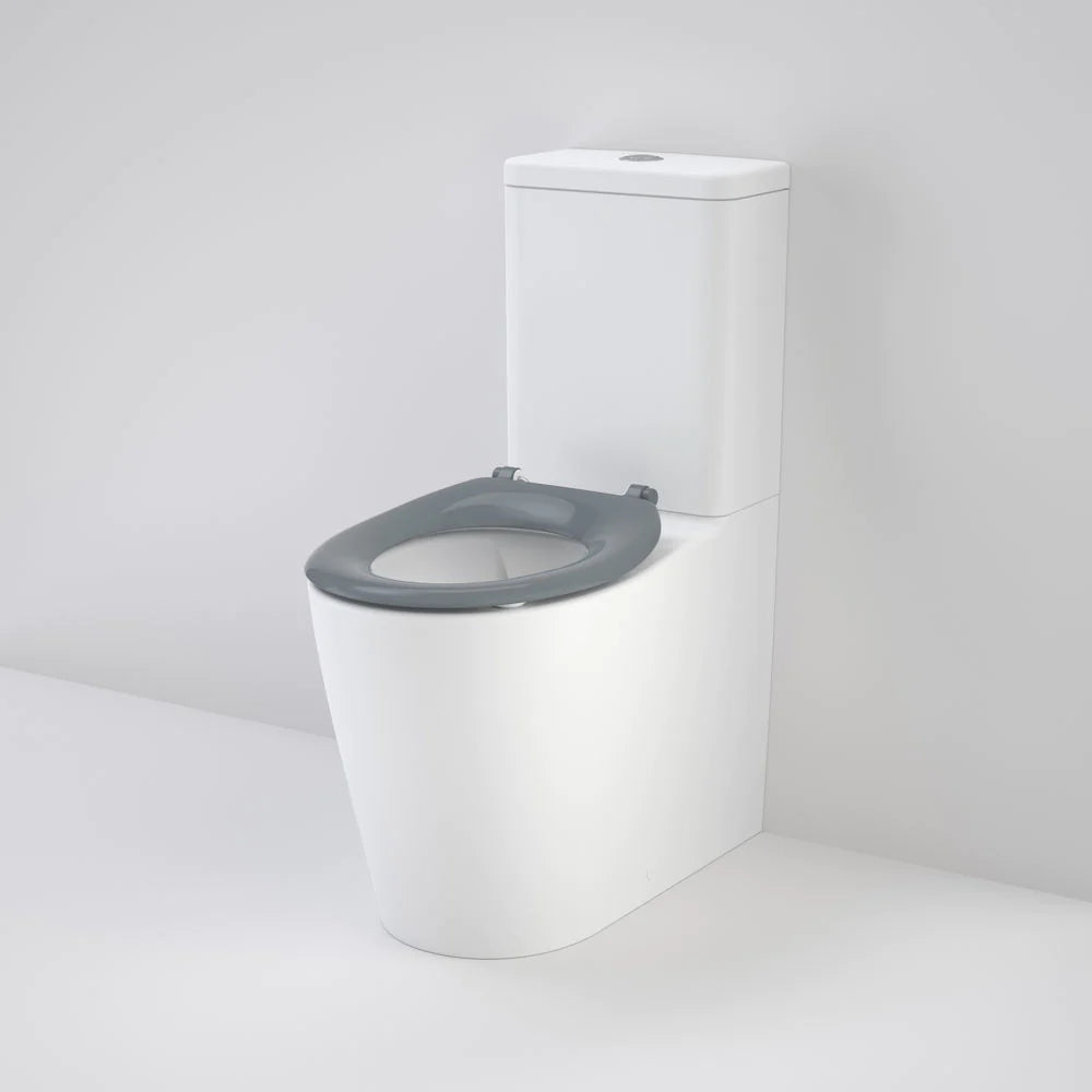 Care 660 Ambulant Cleanflush Easy Height BE Suite with Single Flap Seat Anthracite Grey - with GermGard®