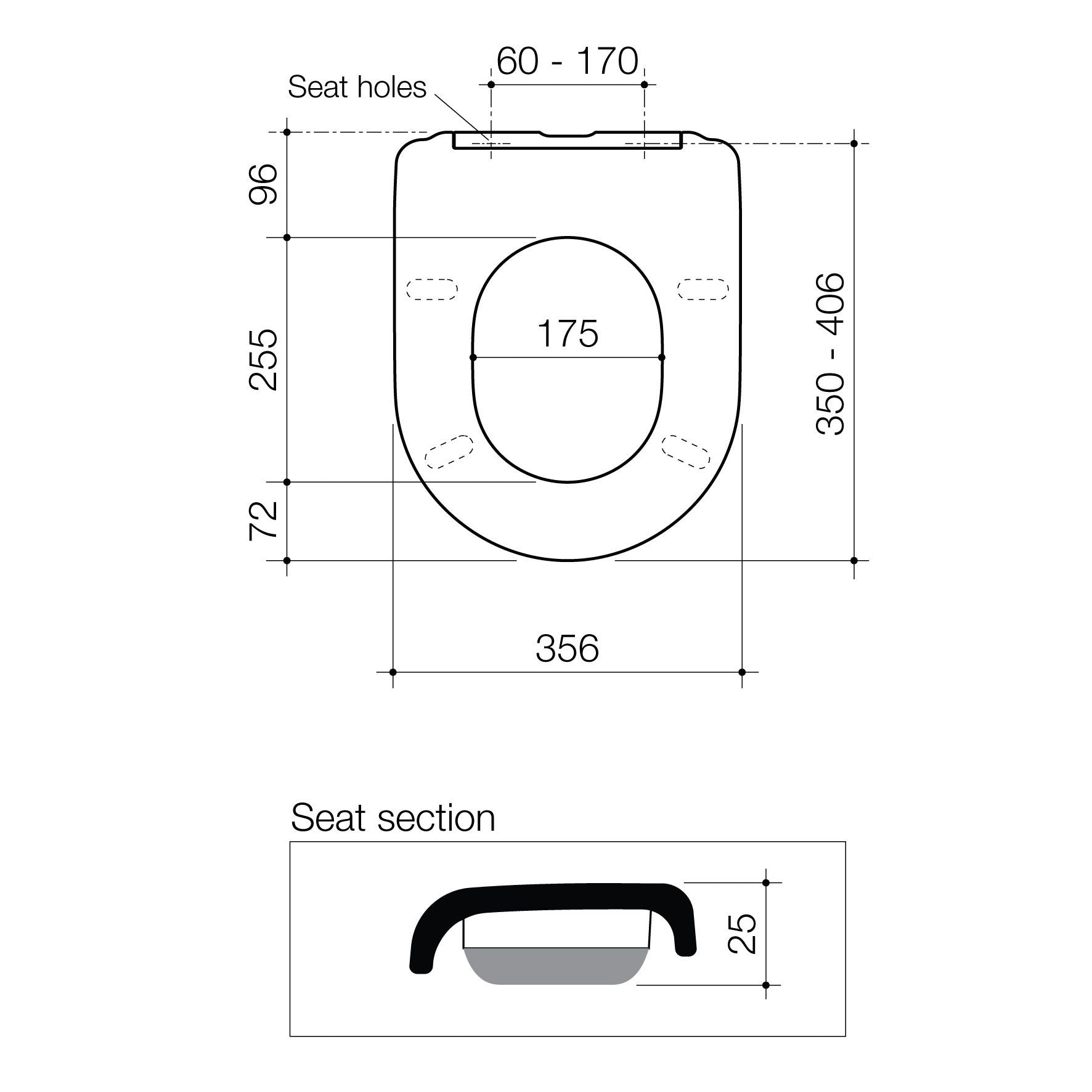 Liano Junior Toilet Seat Single Flap with GermGard®