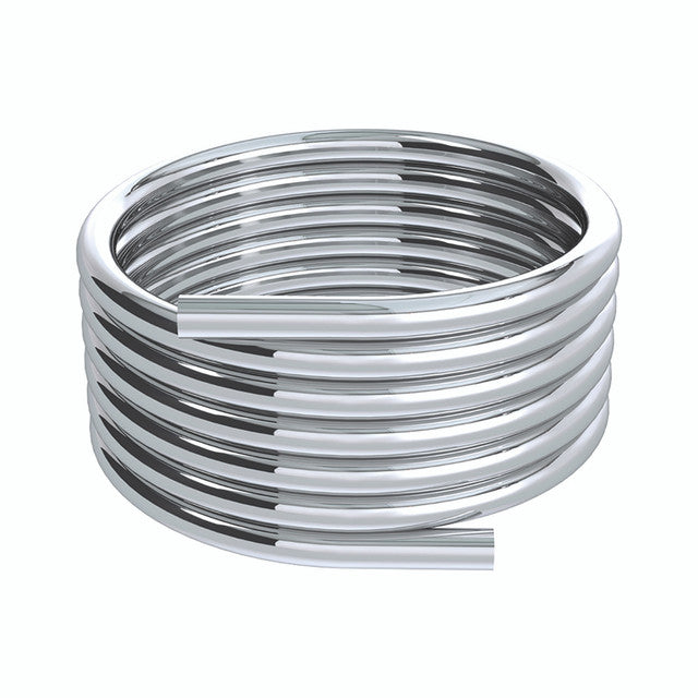 PVC Smooth Shower Hose - Bulk Chrome Silverflex® Hose Length 25m