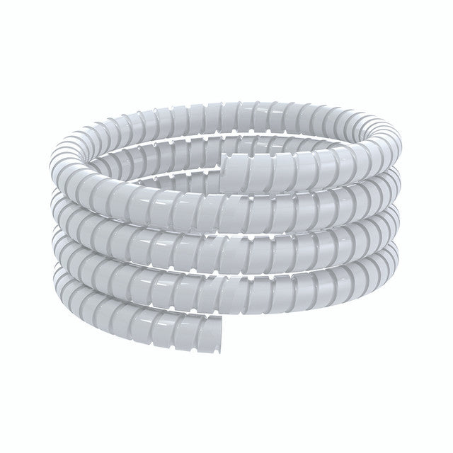 PVC Spiral Shower Hose - Bulk Softflex® White 25m