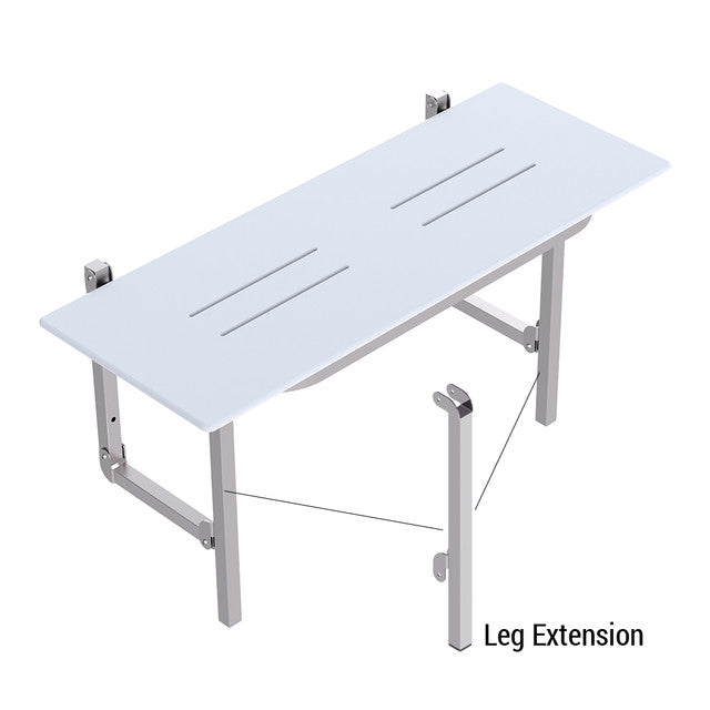 Shower Seat Leg Extension Polish Supreme™