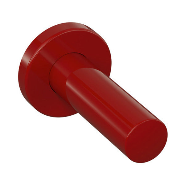 HEWI Spare Roll Holder with Rose Fixing - Ruby Red