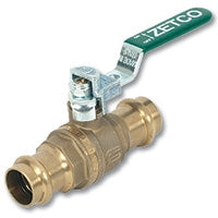 Zetco WaterMarked DZR Brass Press-fit x Press-fit Lockable